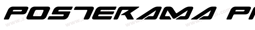 Posterama Pro 2001 S字体转换